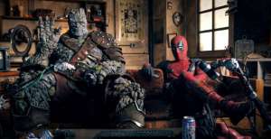 终于！死侍首次和漫威电影宇宙人物联动了（《雷神》石头人）